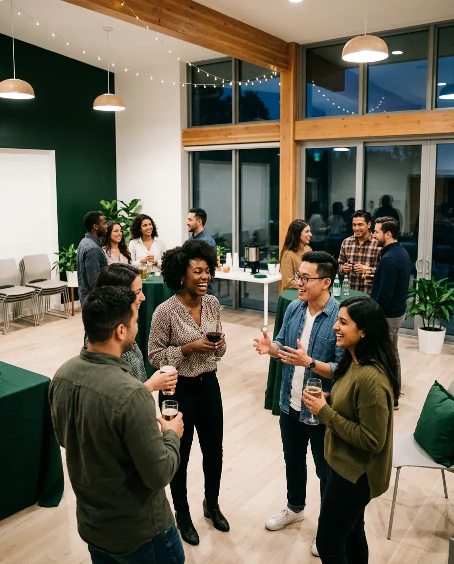 Community event at a local space