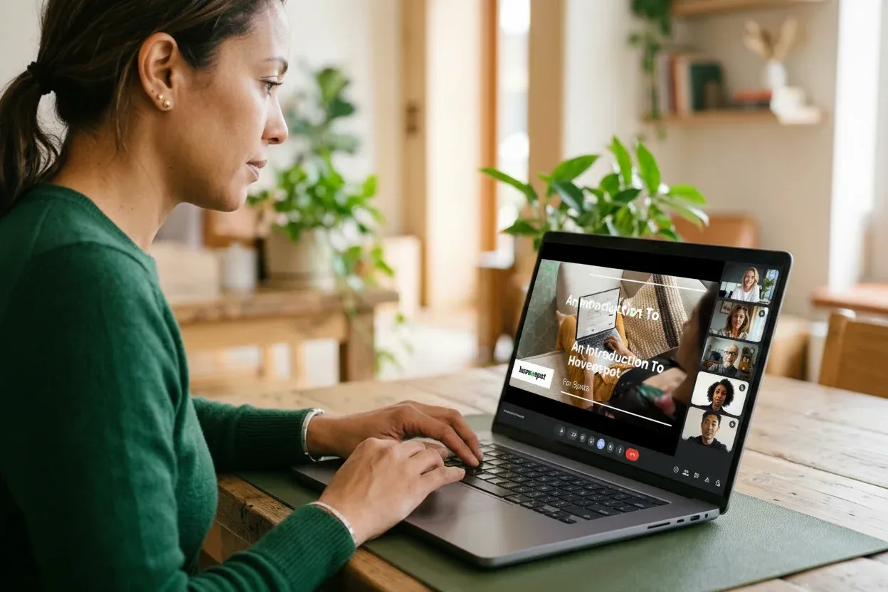 Administrator managing bookings on a laptop